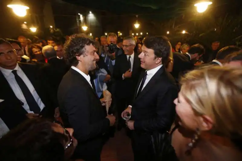 RENZI E KAUFMAN A NAPOLI