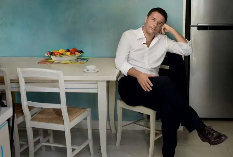 renzi su vogue fotografato da anne leibovitz