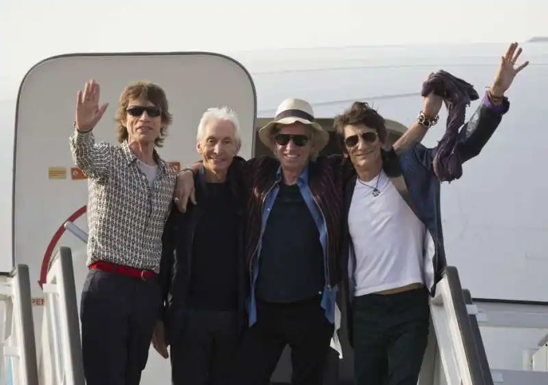 ROLLING STONES ARRIVO A CUBA