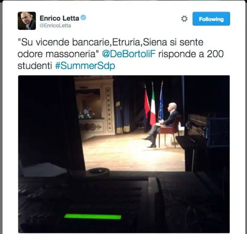 tweet enrico letta