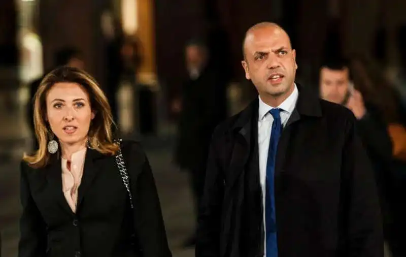 alfano e moglie