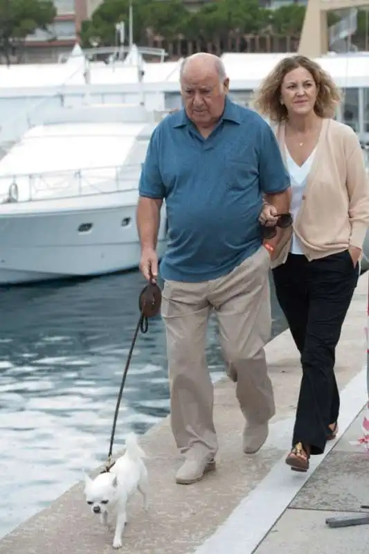 amancio ortega e flora perez marcote