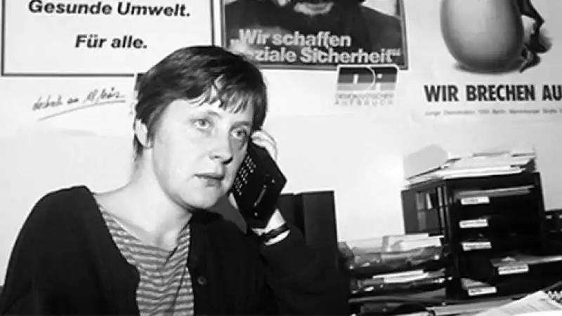 angela merkel 1989