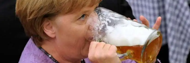 angela merkel birra