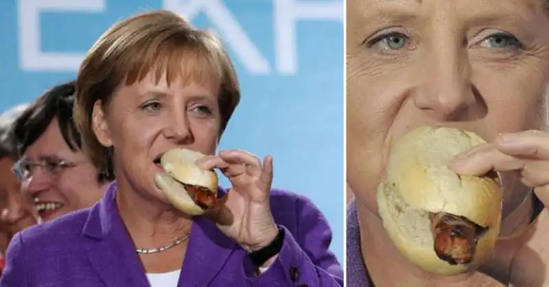 angela merkel panino