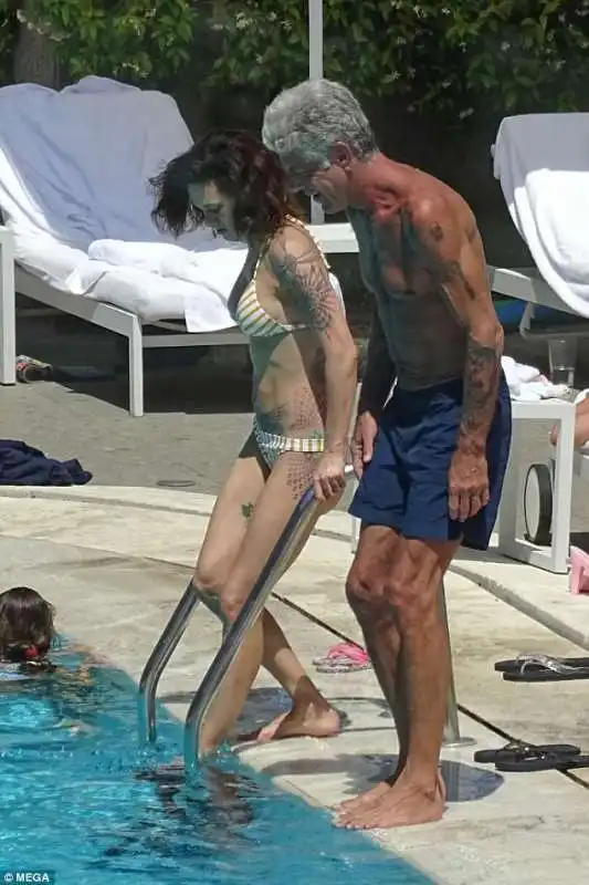 anthony bourdain e asia argento in piscina copia 2