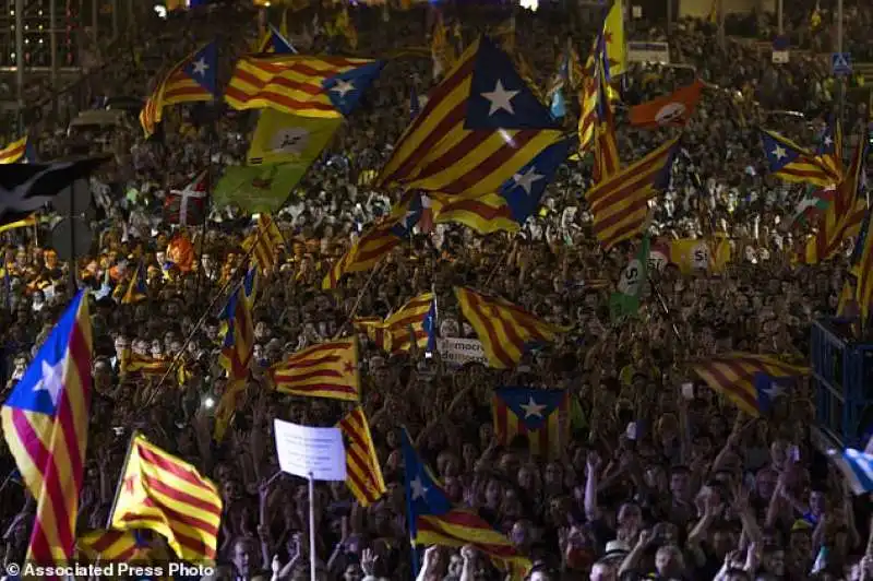 BARCELLONA MANIFESTAZIONE