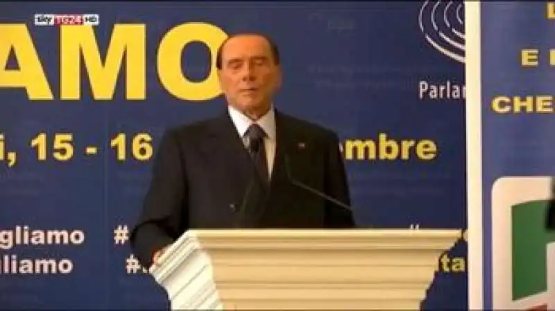 BERLUSCONI A FIUGGI   