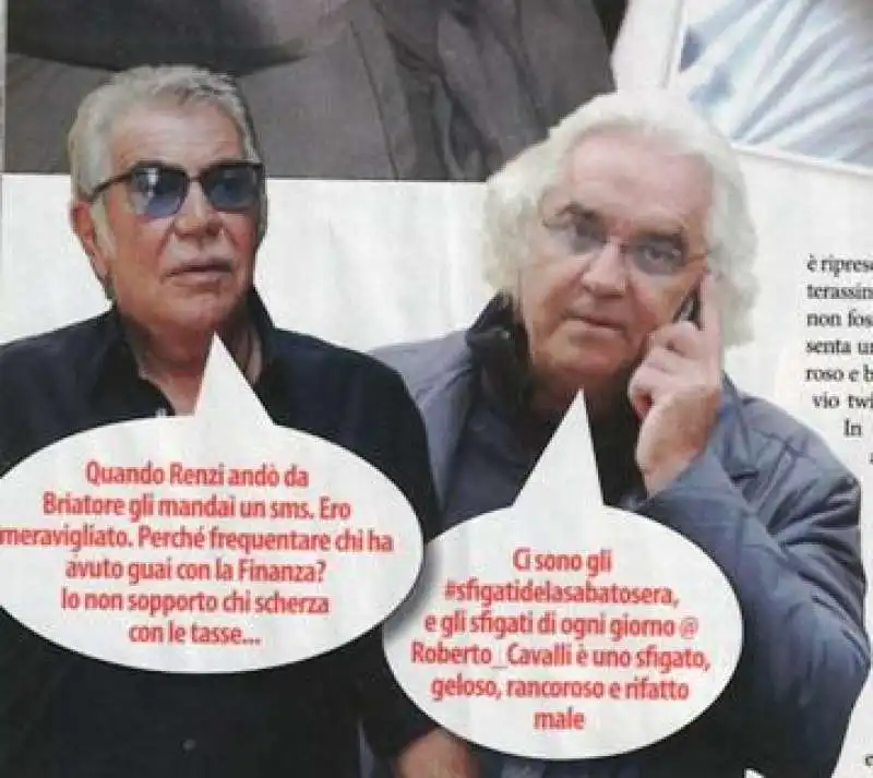 BRIATORE VS CAVALLI