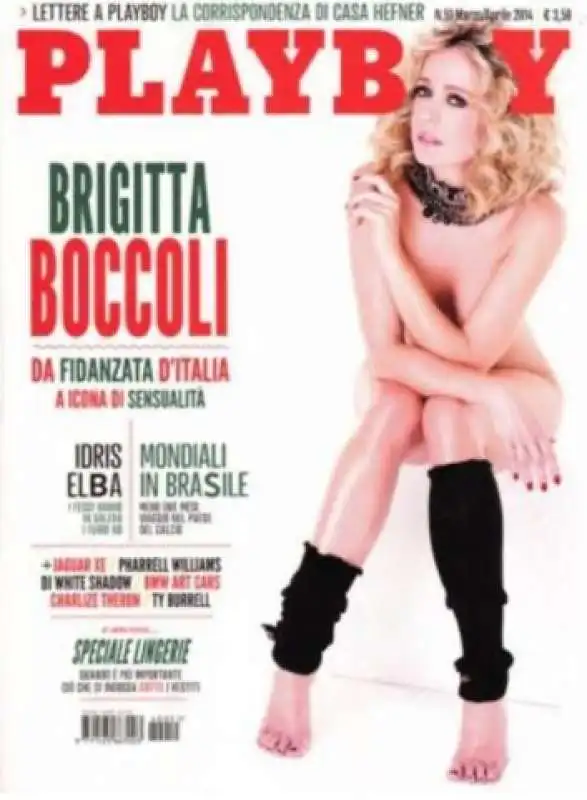 brigitta boccoli su playboy