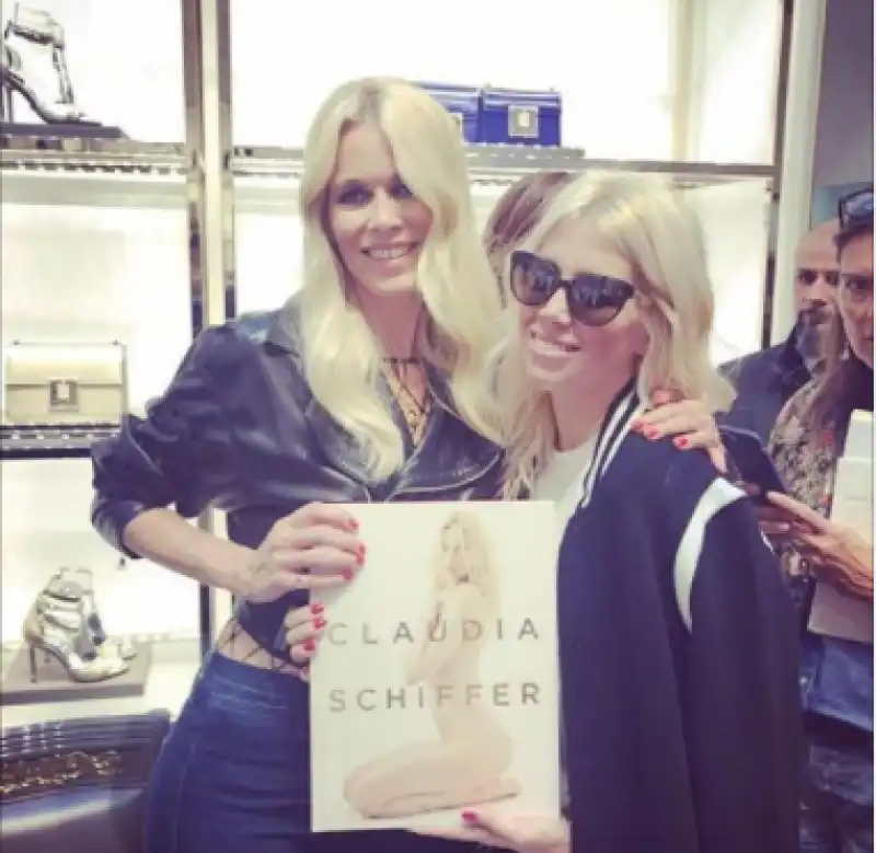 claudia schiffer wanda nara