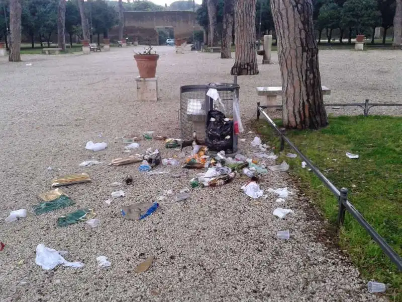 degrado a villa borghese 3