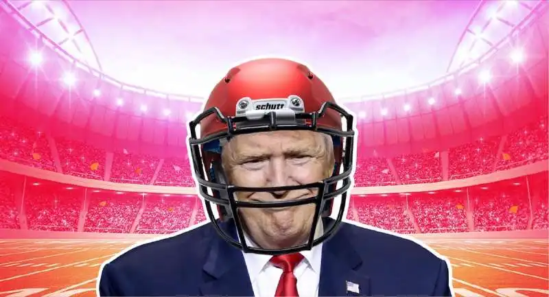 DONALD TRUMP FOOTBALL NFL