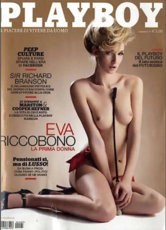 eva riccobono su playboy