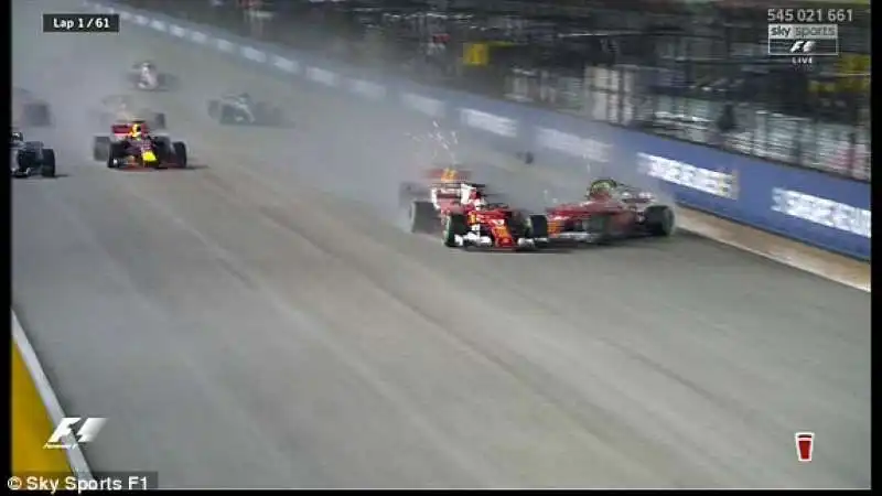 ferrari crash