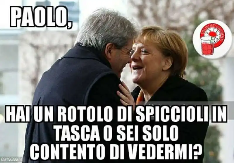 GENTILONI E MERKEL