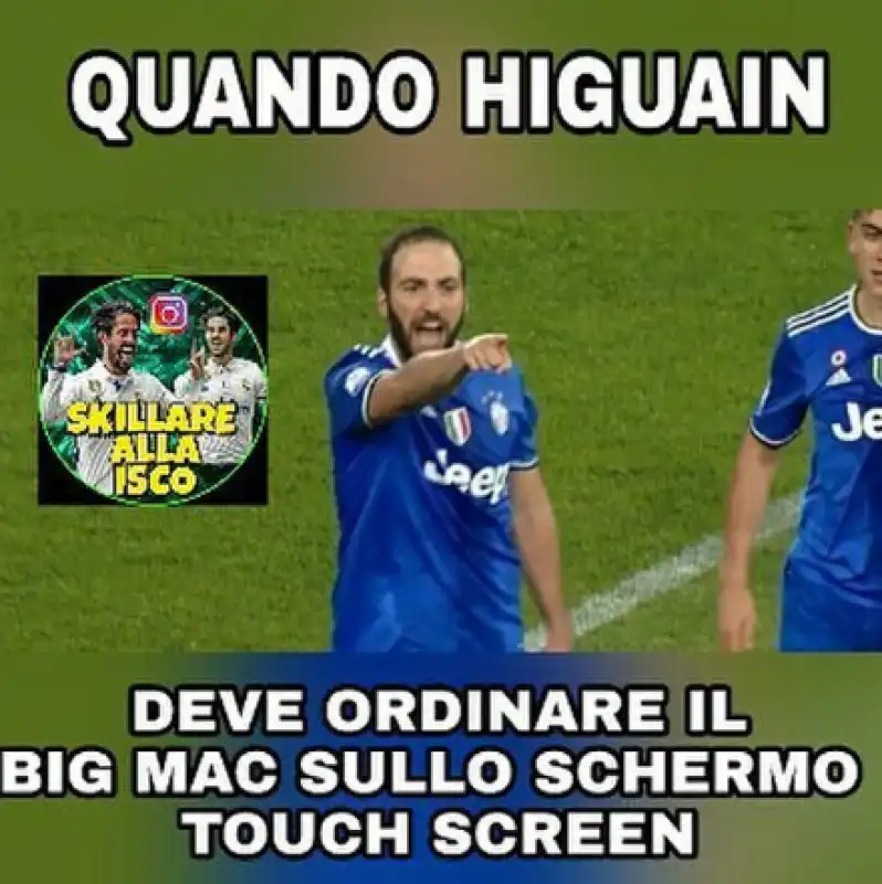 higuain ironie rete