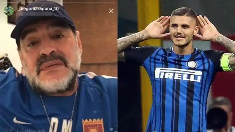 ICARDI MARADONA