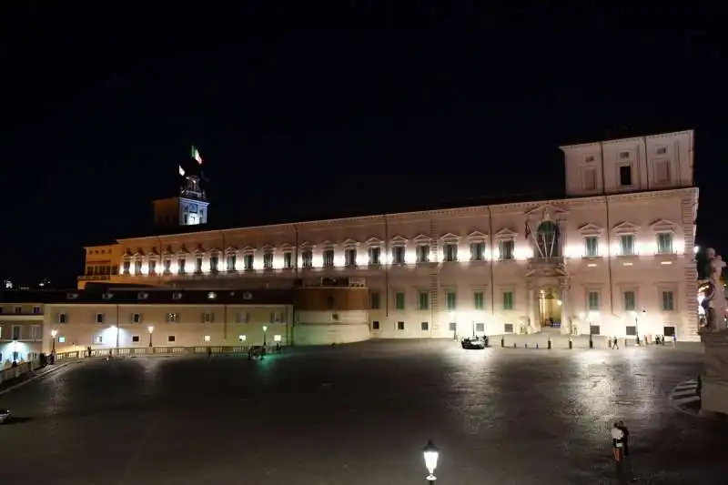 il quirinale visto dalle scuderie