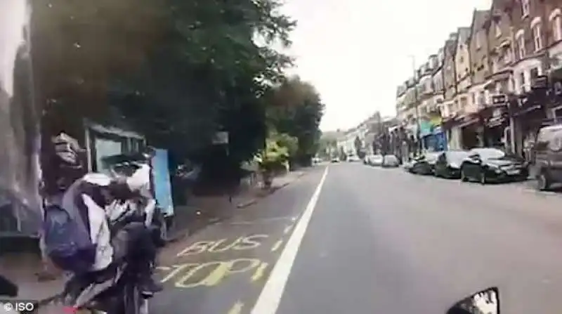 incidente moto londra 2