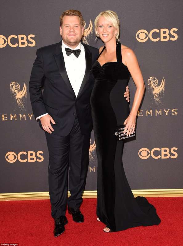 james corden e la moglie julia carey