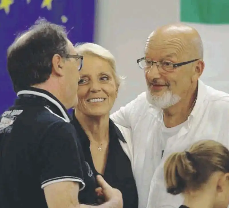 LAURA BOVOLI E TIZIANO RENZI  