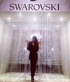 licia ronzulli swarovski crystal party