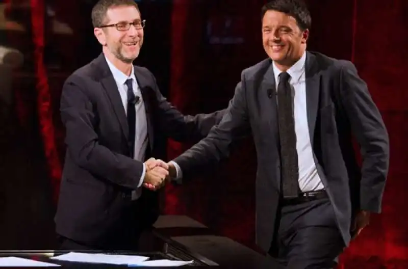 matteo renzi fabio fazio