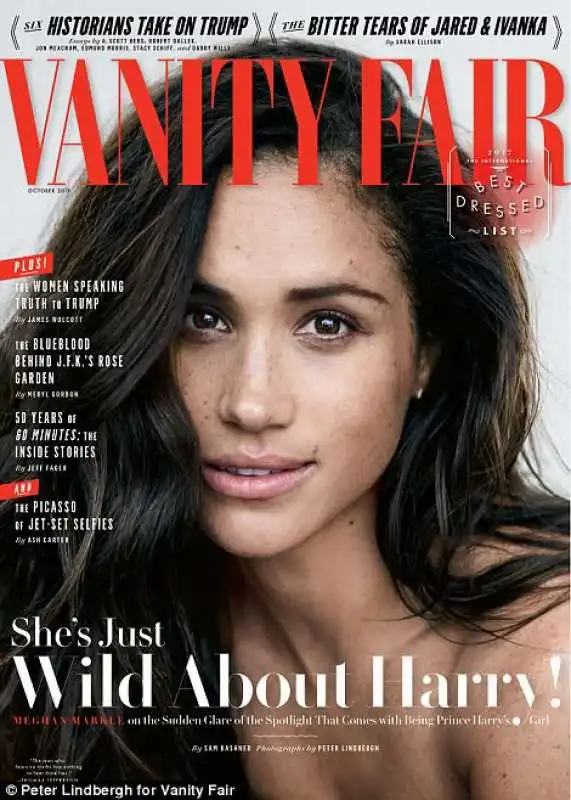 meghan markle su vanity fair