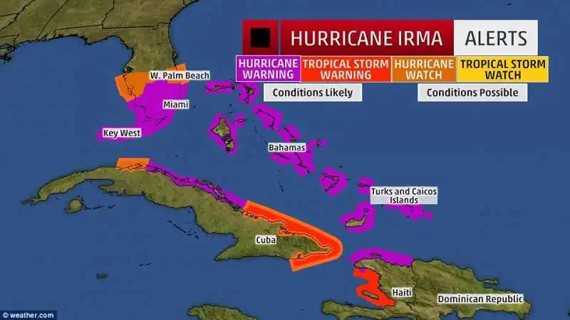 miami si prepara all uragano irma  3