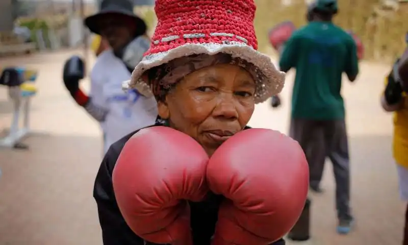 nonna pugile di johannesburg