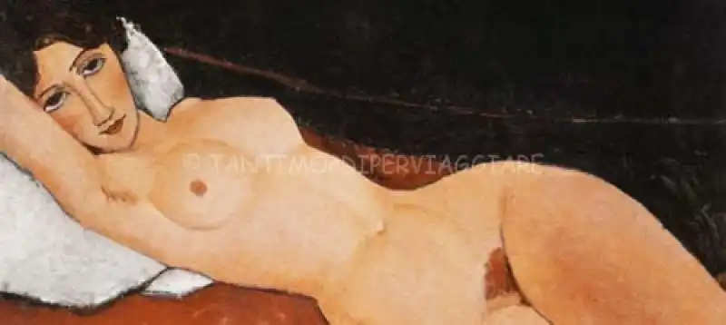 NUDO DISTESO DI MODIGLIANI