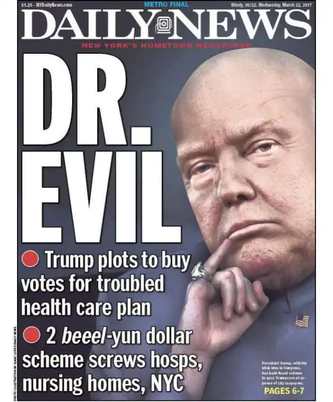 ny daily   news contro trump