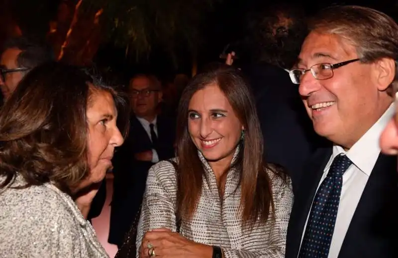 paola severino roberto napoletano con la moglie