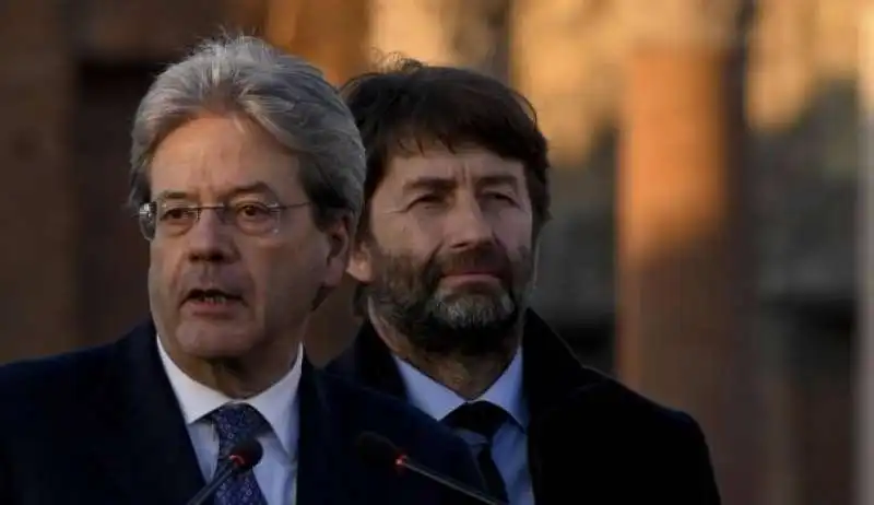 PAOLO GENTILONI DARIO FRANCESCHINI