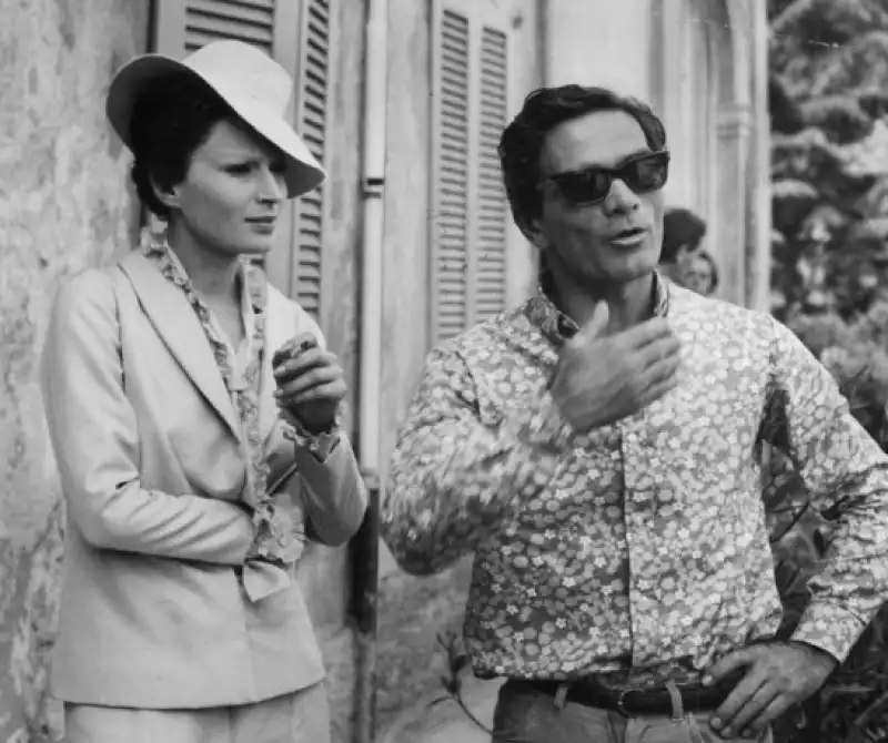 pasolini con silvana mangano