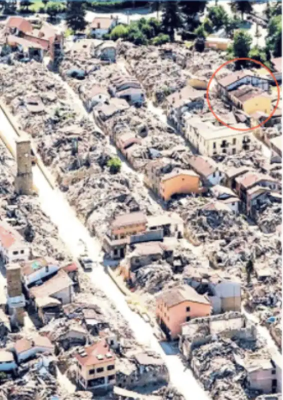 PATRIZIA CATENACCI CASA AMATRICE