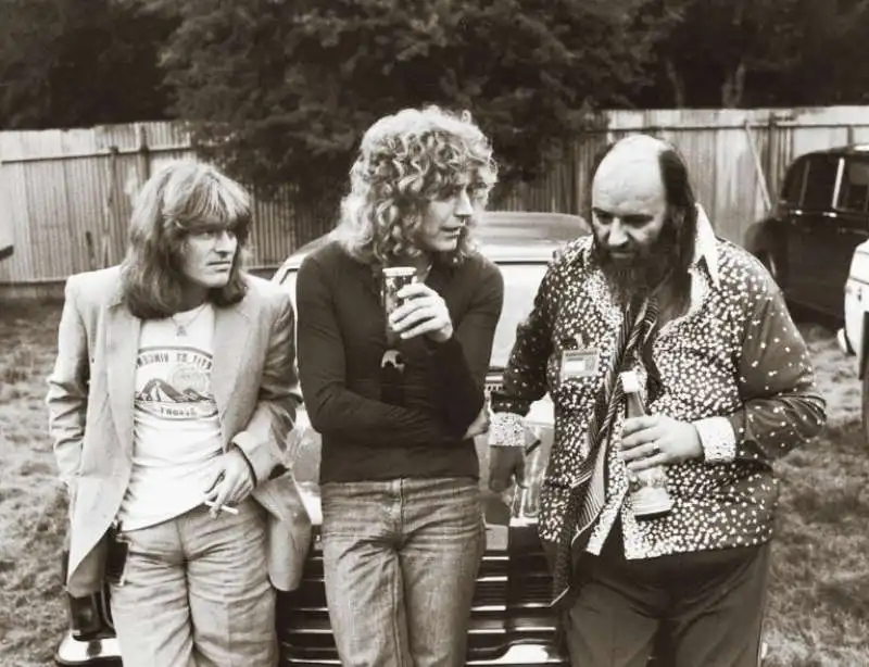 peter grant con i led zeppelin