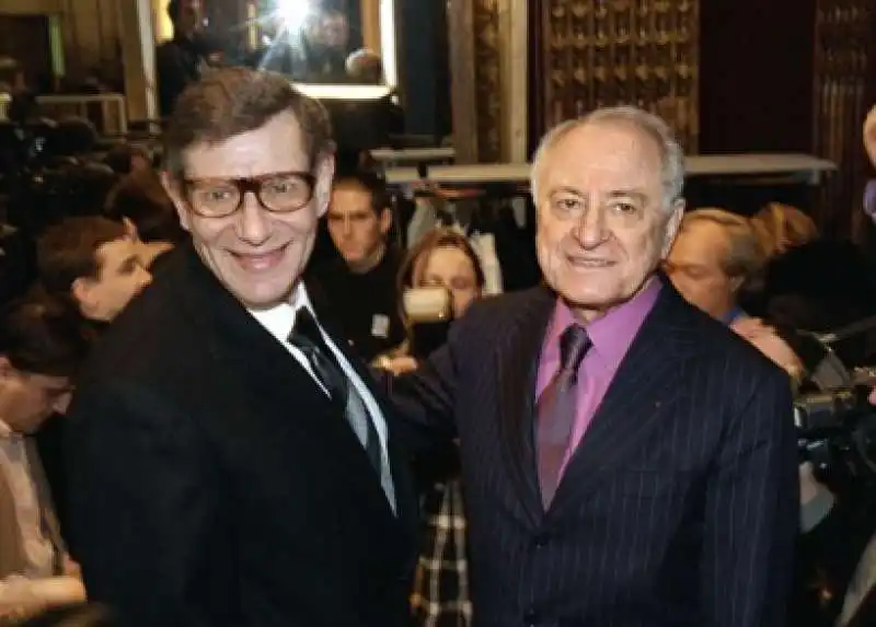 pierre berge e yves saint laurent