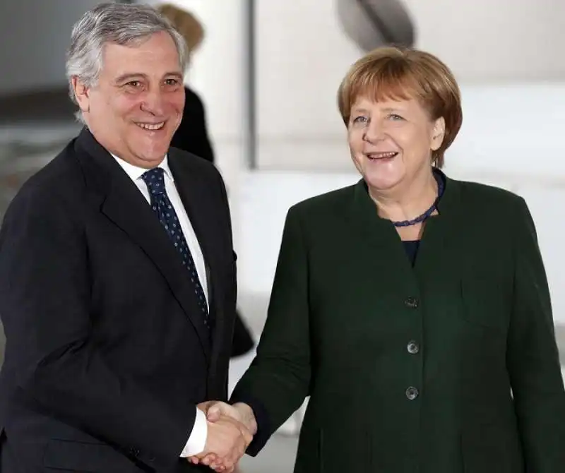 tajani merkel1