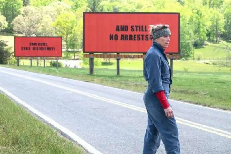 THREE BILLBOARDS EBBING MISSOURI MCDONAGH VENEZIA 