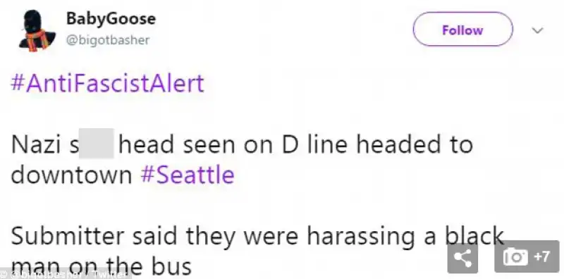 TWEET SUL NEONAZI A SEATTLE 3