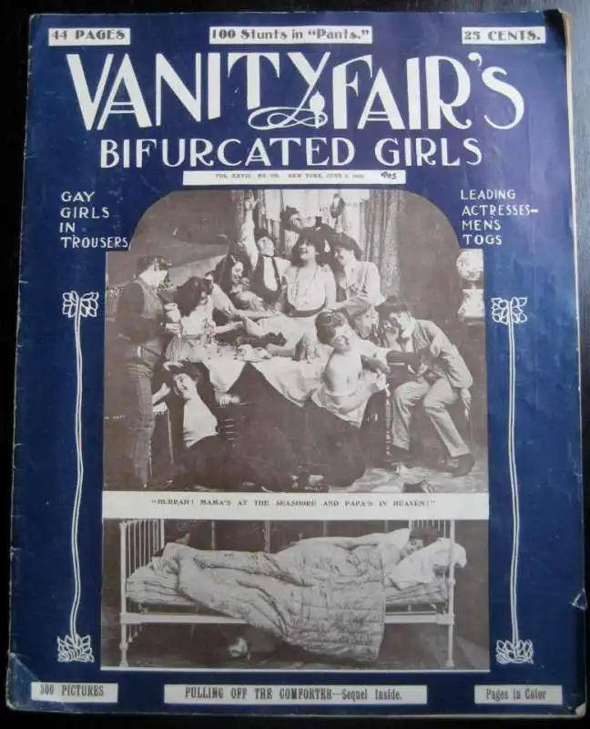 vanity fair edizione lesbo 1903