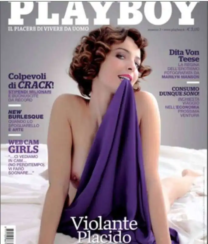 violante placido su playboy