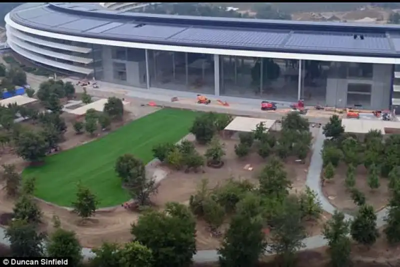 vista aerea apple park