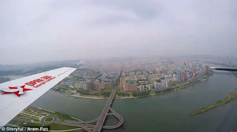 vista aerea pyongyang