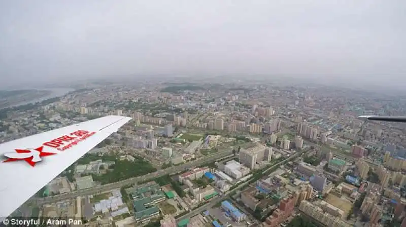 vista aerea pyongyang copia