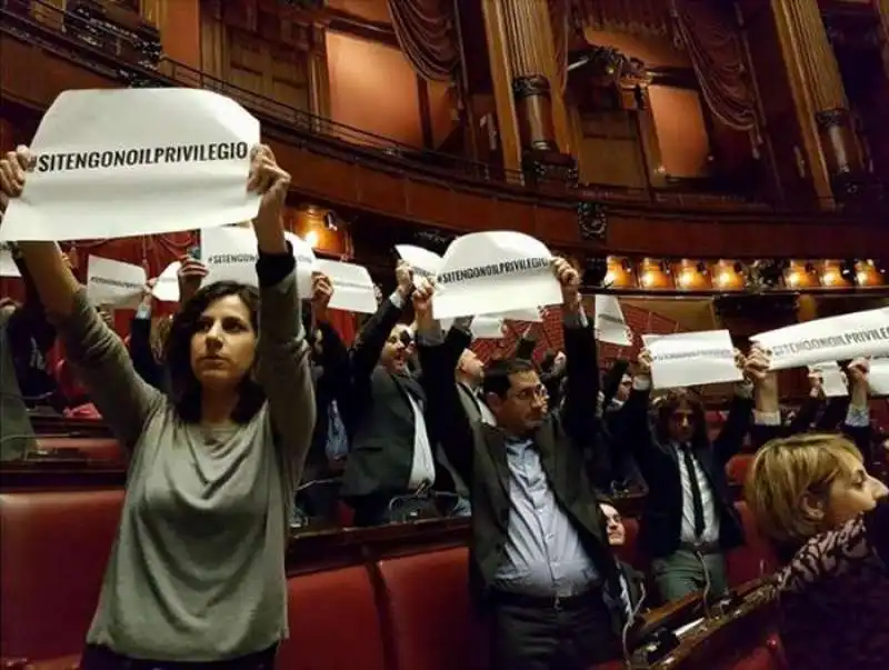 vitalizio proteste