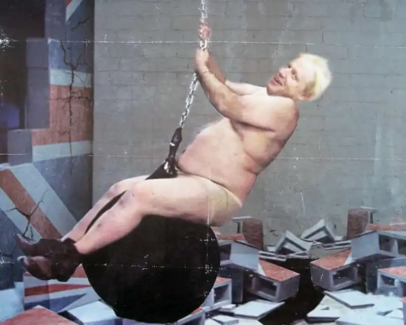 BORIS JOHNSON COME MILEY CYRUS