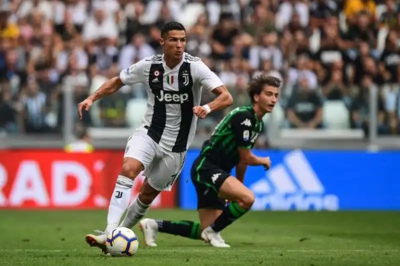 CRISTIANO RONALDO IN JUVENTUS SASSUOLO 